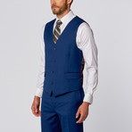 Vested Slim-Fit Suit // Blue (US: 40L)