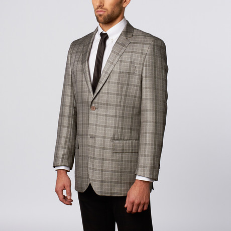 Karako // Sport Jacket // Brown Plaid (US: 36S)