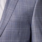 Sport Jacket // Light Blue Plaid (US: 46L)