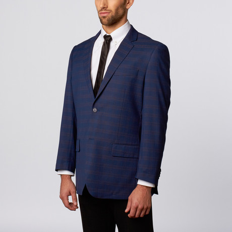 Sport Jacket // Navy Plaid (US: 36S)