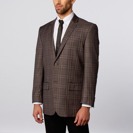 Sport Jacket // Brown Patterned (US: 36S)