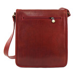 Belt Strap Satchel // Red