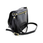 Buckled Satchel // Black