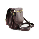 Buckled Satchel // Brown