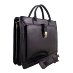 Lock Briefcase // Black