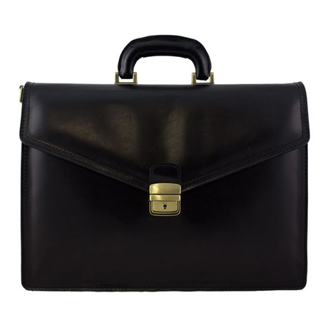 Envelope Briefcase // Black