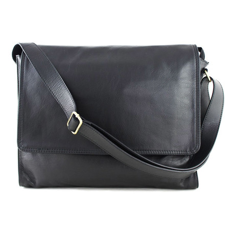 Everday Messenger Bag // Black