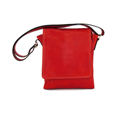 Travel Satchel // Red