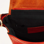 Travel Satchel // Red