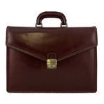 Envelope Briefcase // Brown