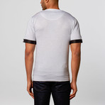 Short-Sleeve V-Neck // White (L)