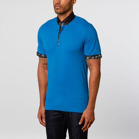 Short-Sleeve Polo // Turquoise (S)