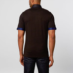 Maceoo // Short-Sleeve Polo // Pocket Noir (S)