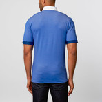 Maceoo // Short-Sleeve Polo // Blue (L)