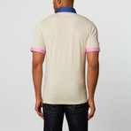 Maceoo // Short-Sleeve Pastel Polo // Grey (M)