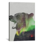 Bear // Aurora Borealis Series (18"W x 12"H x 0.75"D)