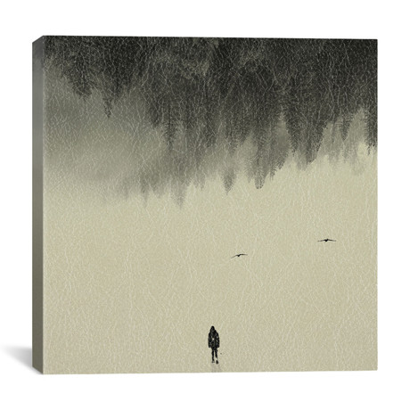 Silent Walk (12"W x 12"H x 0.75"D)