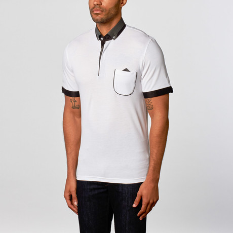 Short-Sleeve Polo // White (S)