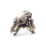 Corvus Ring // White (Size 5)