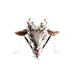 Silvanus Pendant // Pink + White