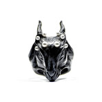 Silvanus Ring // Black (Size 5)