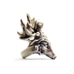 Nara Ring // White (Size 5)