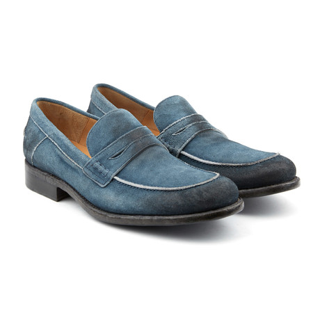 Suede Street Loafer // Blue (US: 7)