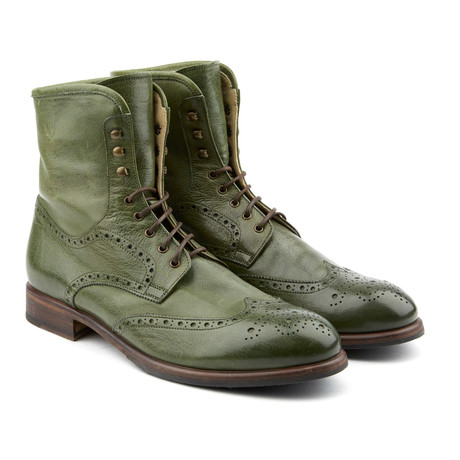 Union Brogue Boot // Green (US: 7)