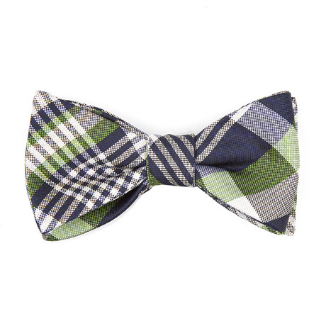 Plaid Bow Tie // Green