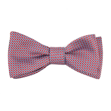 Micro Neat Bow Tie // Red
