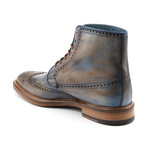 Bossman Wingtip Boot // Antique Blue (US: 7)