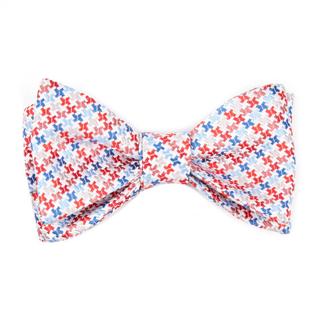 Micro Neat Bow Tie // Red