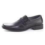 Justine Round Buckle Dress Shoe // Black (US: 8)