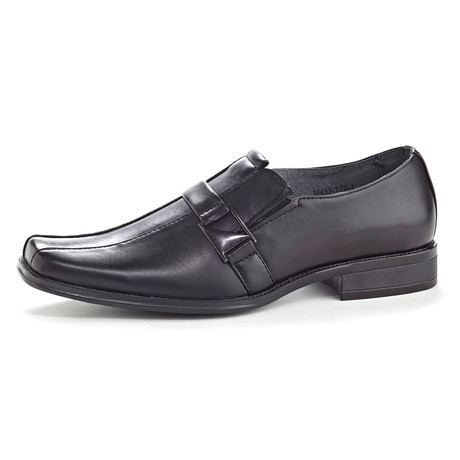 Justine Geo Buckle Dress Shoe // Black (US: 7)