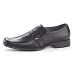 Justine Geo Buckle Dress Shoe // Black (US: 7.5)