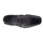 Justine Tab Buckle Dress Shoe // Black (US: 10.5)