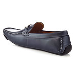 Louis Driving Shoe // Navy (US: 9.5)