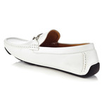 Louis Driving Shoe // White (US: 10)