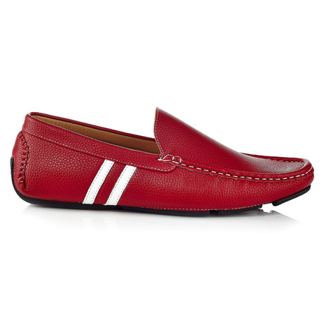 Bruno Driving Shoe // Red (US: 7.5)