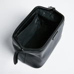 Travel Toiletry Wash Bag // Black