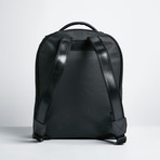Italian Saffiano 15" Laptop Backpack // Black