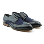 Xray Shoes // Freeman Wingtip Oxford // Navy (US: 12)