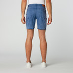 HANDSOME ME // Stonewash Short // Blue (L)