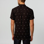 Runes Button-Down Shirt // Black (S)