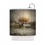 Lone Tree Love IV Shower Curtain