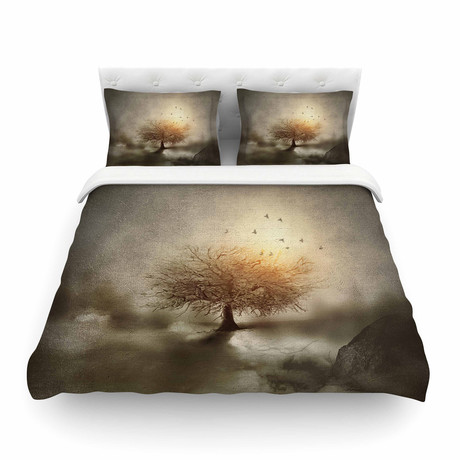 Lone Tree Love IV Duvet (Queen: 88" x 88")