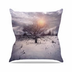 Lone Tree Love II Throw Pillow (16" x 16")