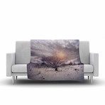 Lone Tree Love II Fleece Blanket (50" x 60")