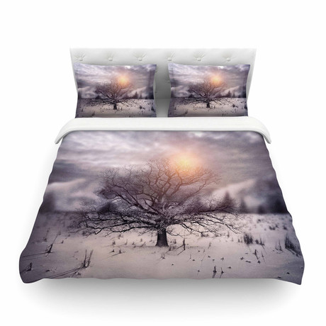 Lone Tree Love II Duvet (Queen: 88" x 88")