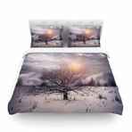 Lone Tree Love II Duvet (Queen: 88" x 88")